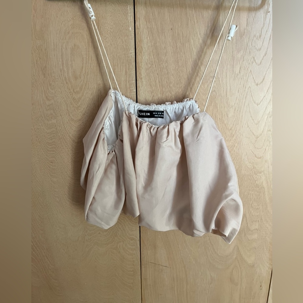 Never Worn Shein Blush Crop Top